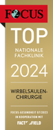 focus-siegel-wirbelsaeulenhcirurgie-2024-waldkrankenhaus-erlangen
